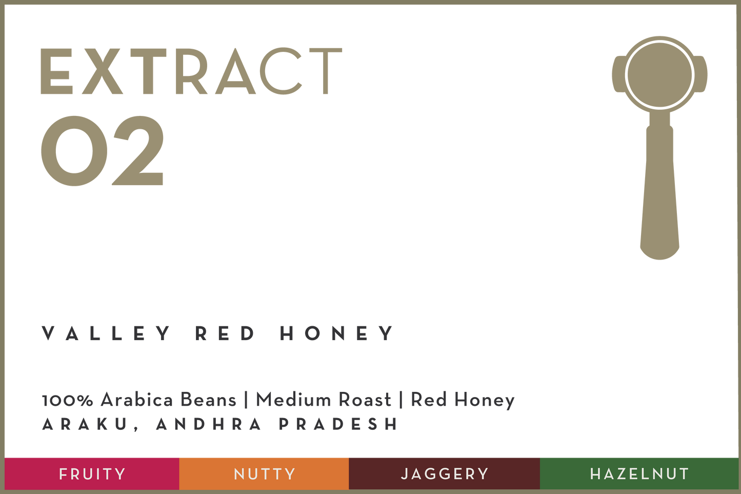 Valley Red Honey Extract espresso beans close-up from Araku Valley, flavour notes